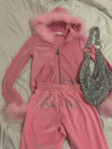 Tuta rosa y2k juicy - juicy, couture